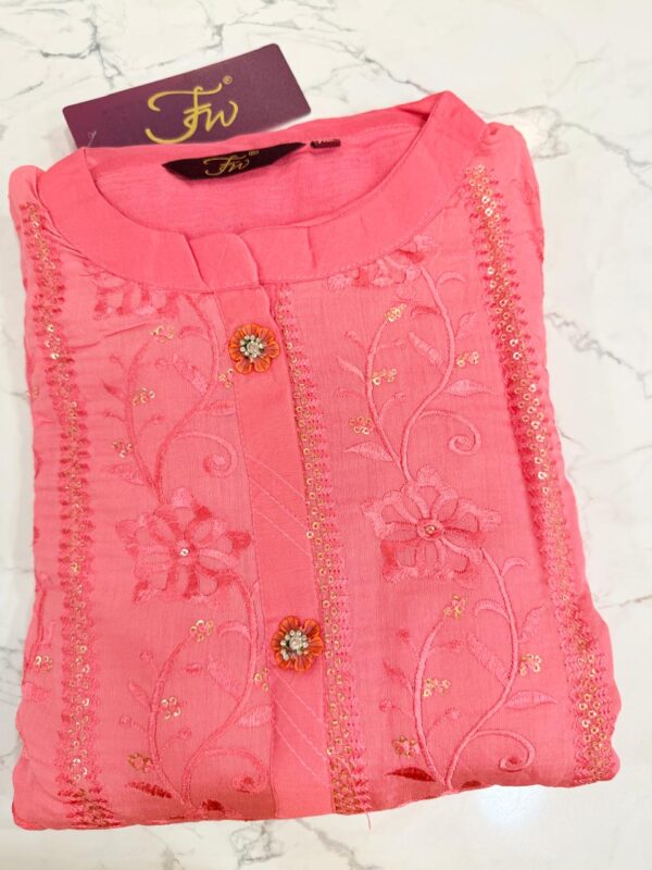 Elegant Cotton 3-Piece Suit Set - Image 2